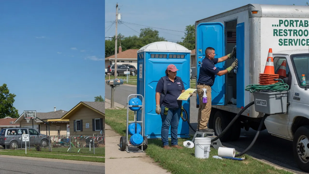 Portable Toilet Rental in Hometown, IL near me